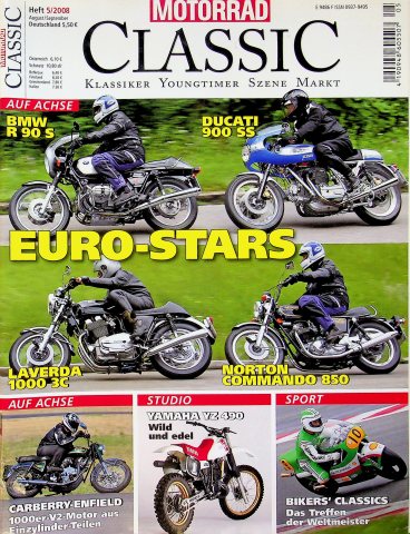 Deckblatt Motorrad Classic (05/2008)